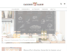Tablet Screenshot of cariboucabin.com